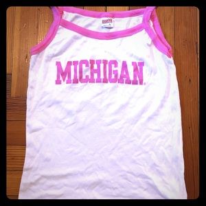 Cute Michigan tank top XL